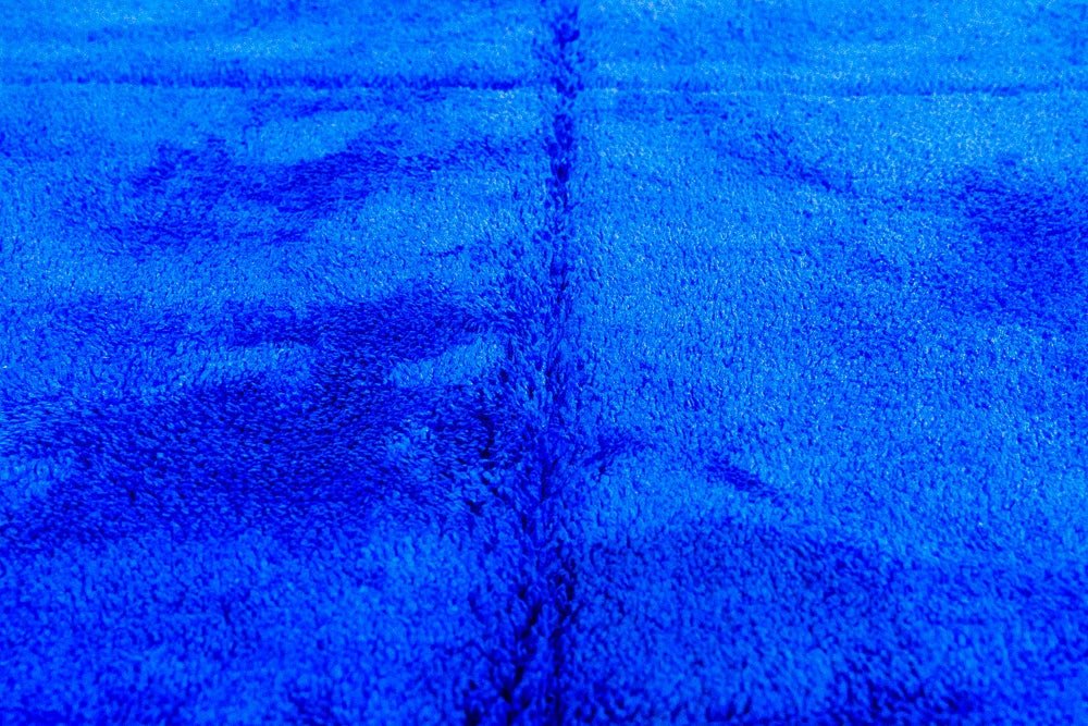 Ceramic Garage Big Blue Microfiber Car Wash Towel 16 x 16 1100 GSM