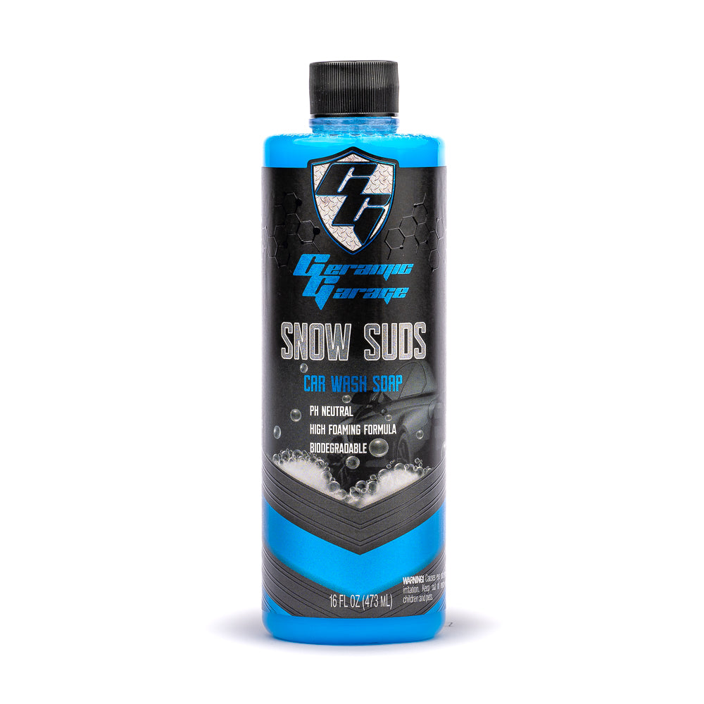 Ceramic Garage Snow Suds Foaming Car Wash Soap to Preserve Your Shine (Works with Foam Cannon, Foam Gun or Bucket Wash) 16 oz